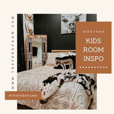 #western #westernbedroomidea #ourwesternhome #thefergfarm 

#LTKkids #LTKsalealert #LTKhome