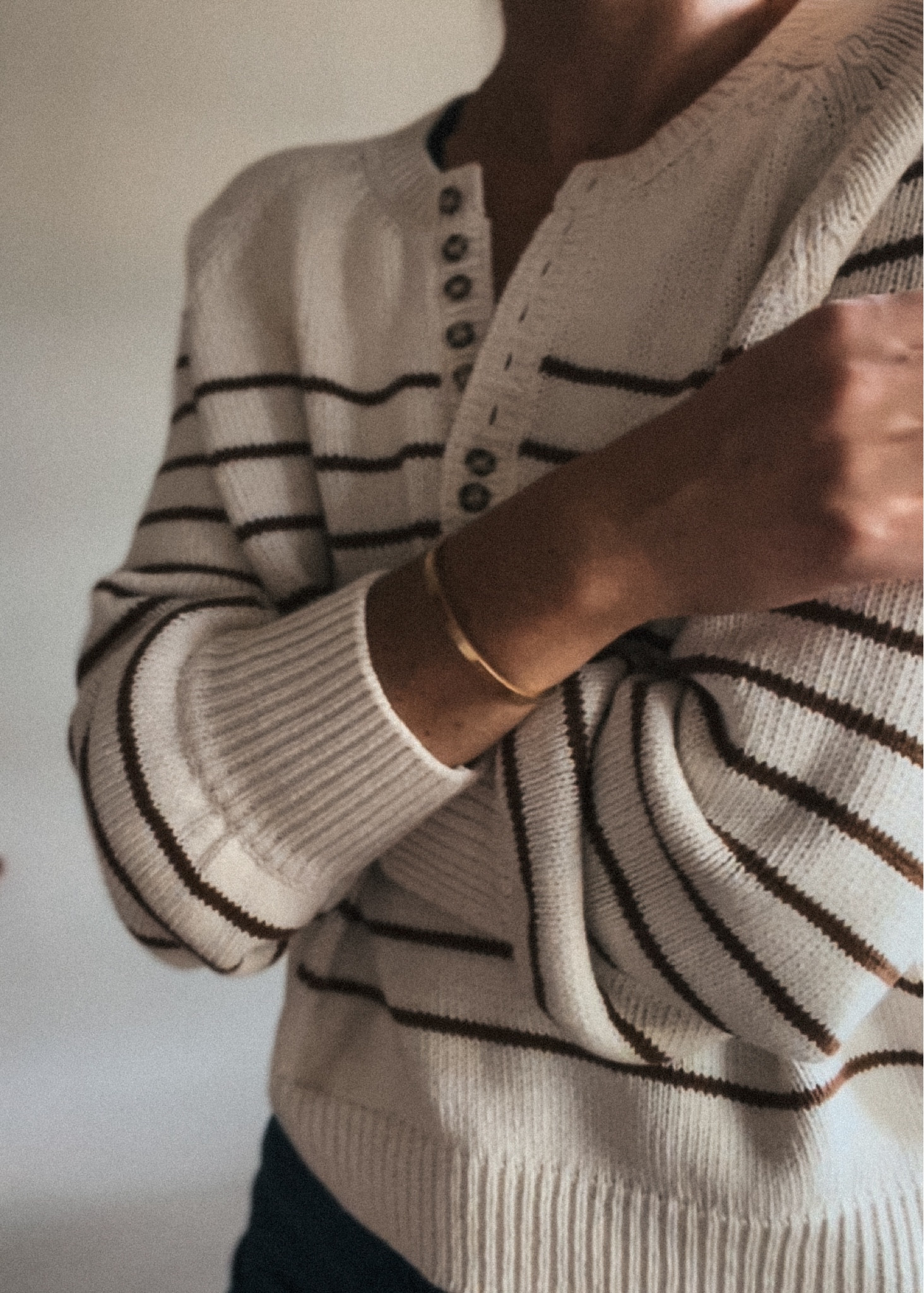 Léontine Jumper: if we’re going to give out awards for most popular sweater, I think this one wins. I wear this year-round. In the Ecru / Camel color in my normal size. Available in several colors  


#LTKStyleTip #LTKFallSale #LTKWorkwear