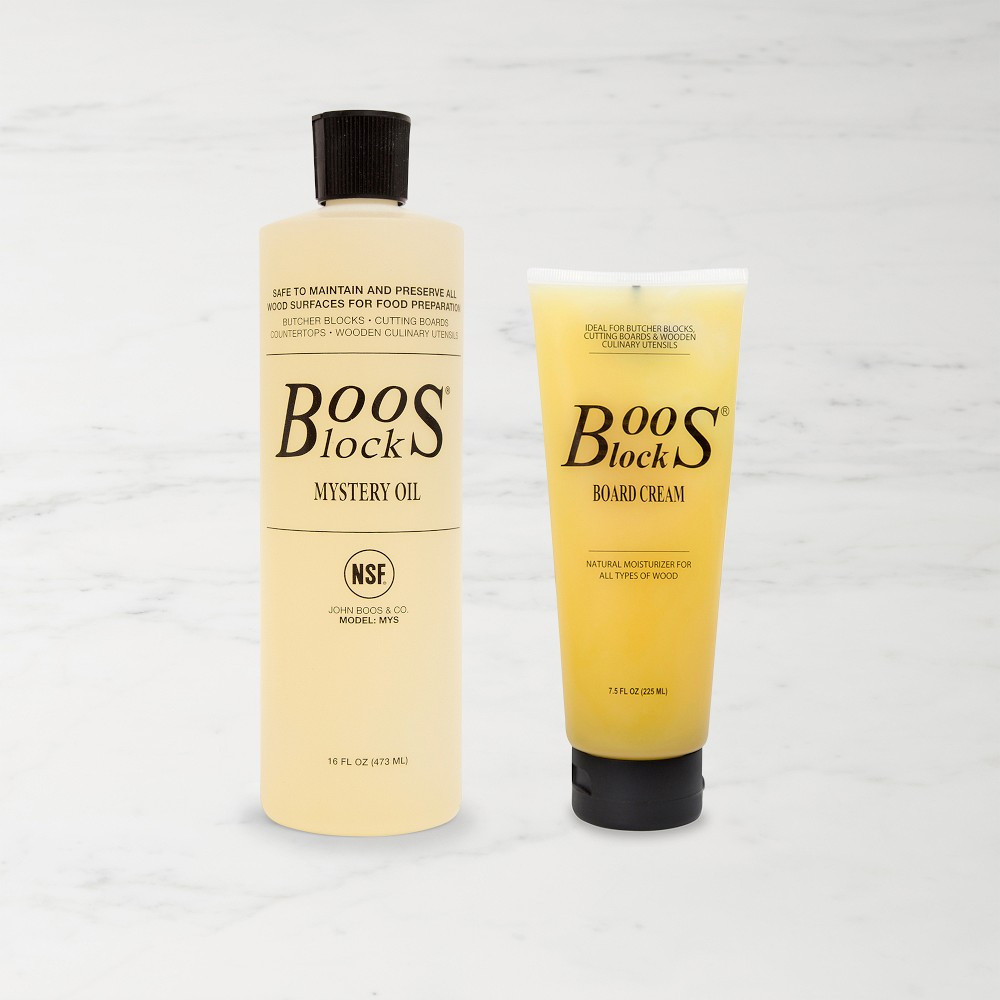 Boos Board Cream &amp; Mystery Oil | Williams-Sonoma