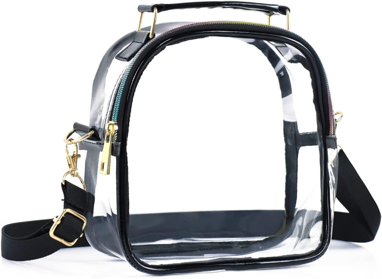 Clear Bag Stadium Approved Clear Purse with Adjustable Shoulder Strap for women | Amazon (US)