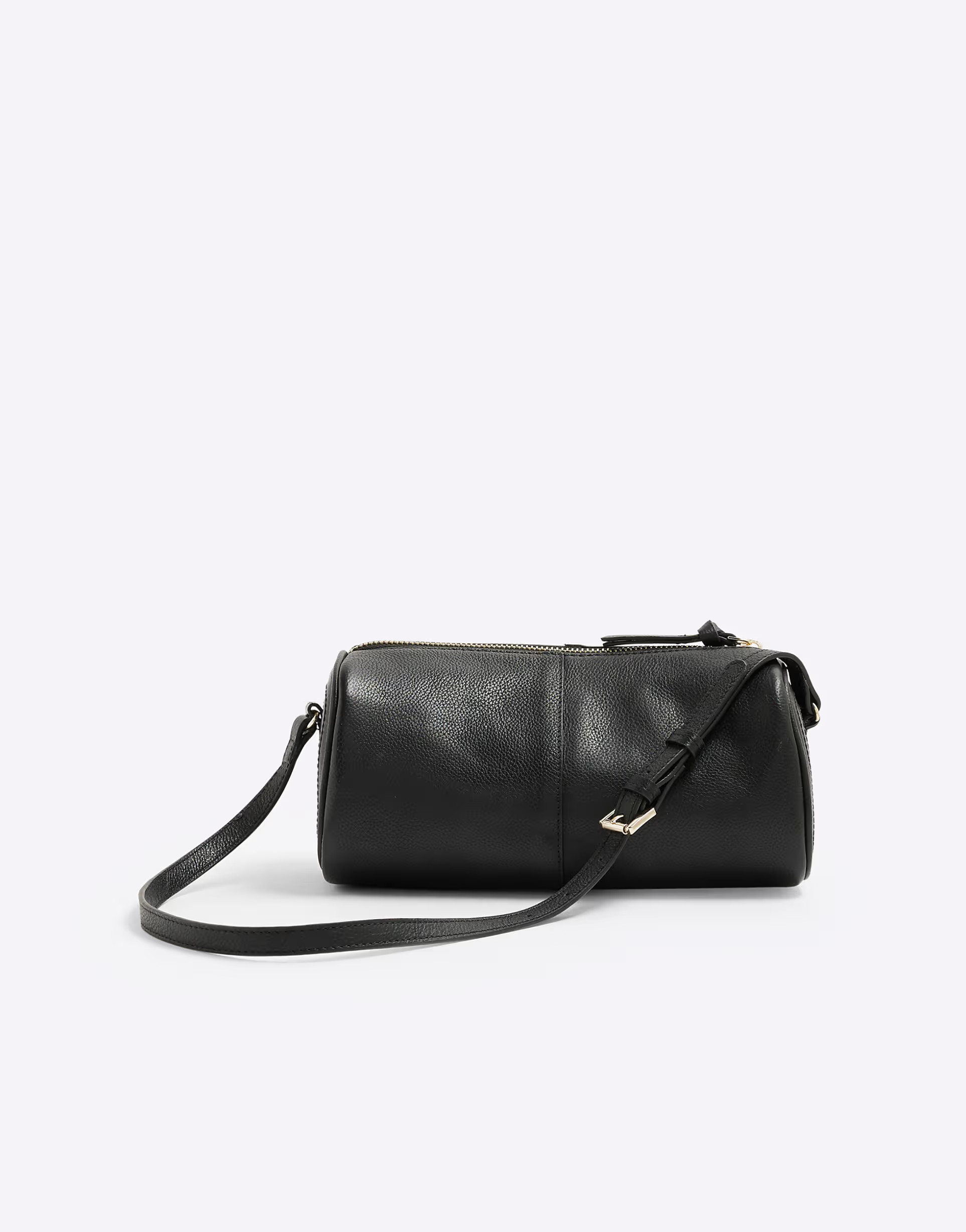River island leather shoulder bag in black | ASOS | ASOS (Global)