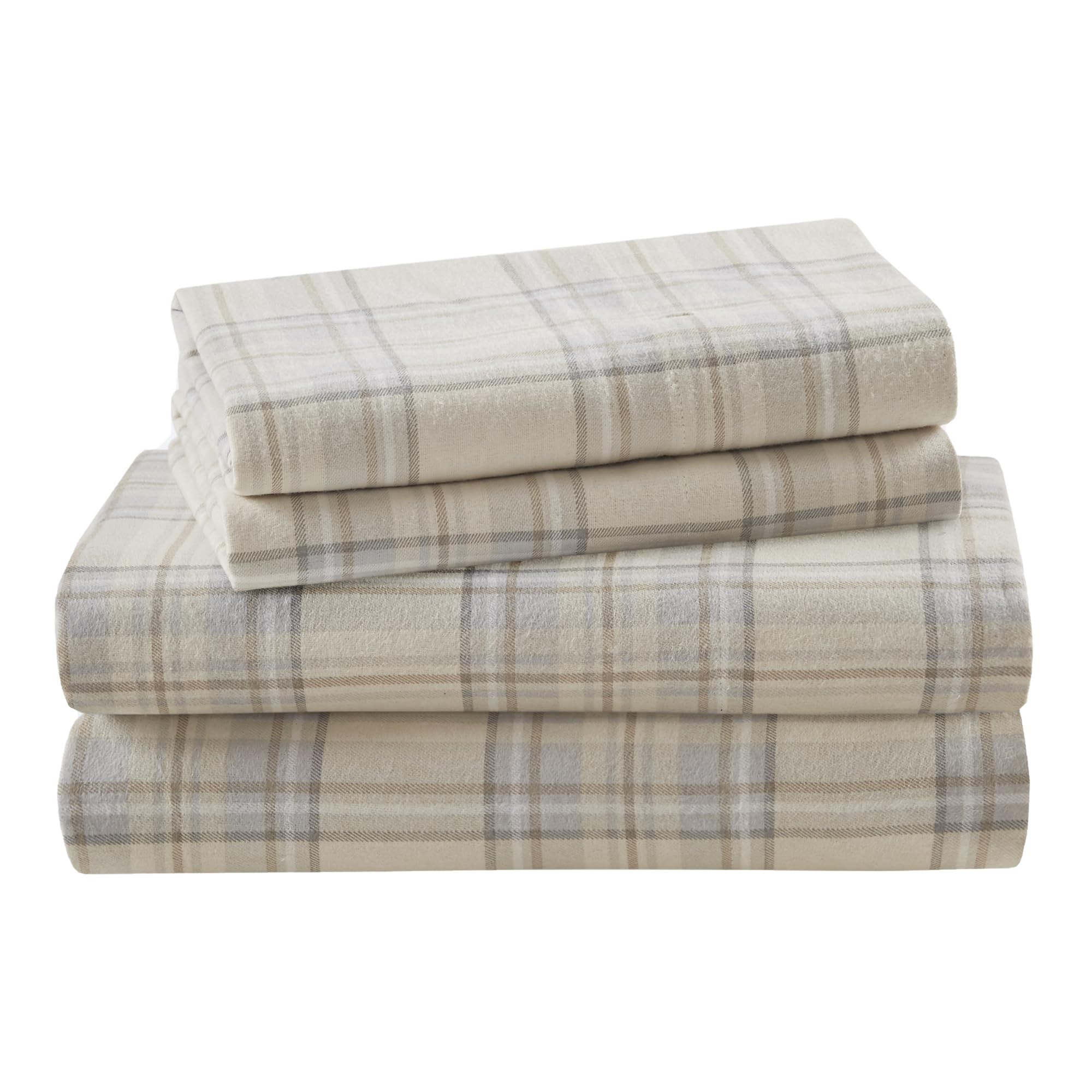 Woolrich Cotton Sheet Set Cottage Charms Print, 100% Cotton Flannel Sheets Warm & Fuzzy Bedding S... | Amazon (US)