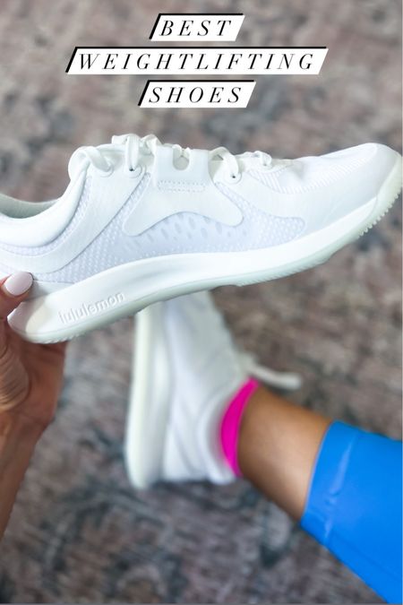 Best weightlifting shoes! Lululemon strongfeel shoes. Workout outfit. Workout shoes. Offers stability and support. TTS for me. 

#LTKfit #LTKshoecrush #LTKFind