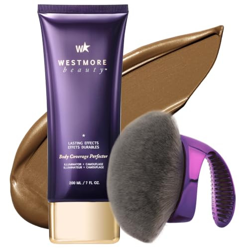 Westmore Beauty Body Coverage Perfector & Brush - Waterproof Leg Makeup- 4C | Amazon (US)