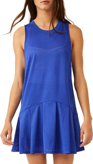 FP Movement Courtside Pleated Semisheer Mesh Dress | Nordstrom | Nordstrom