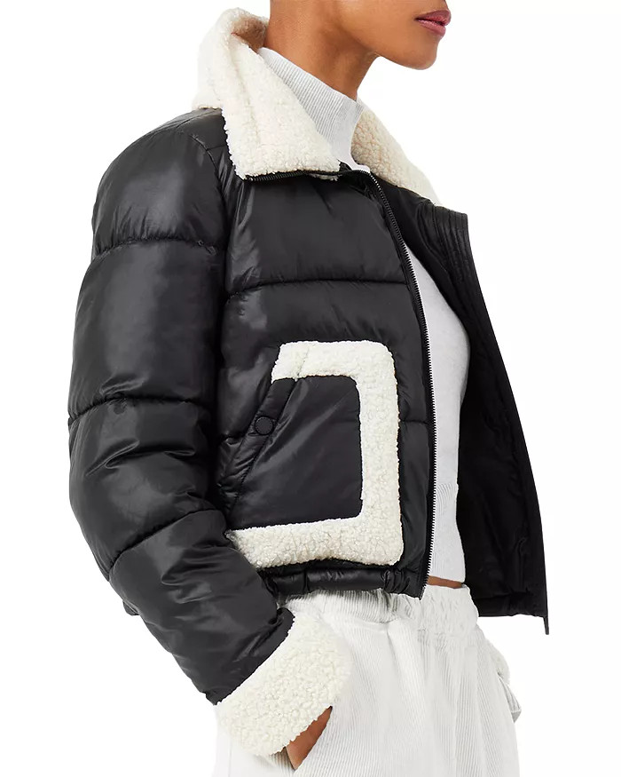 Puffer Coat with Contrast Trim | Bloomingdale's (US)