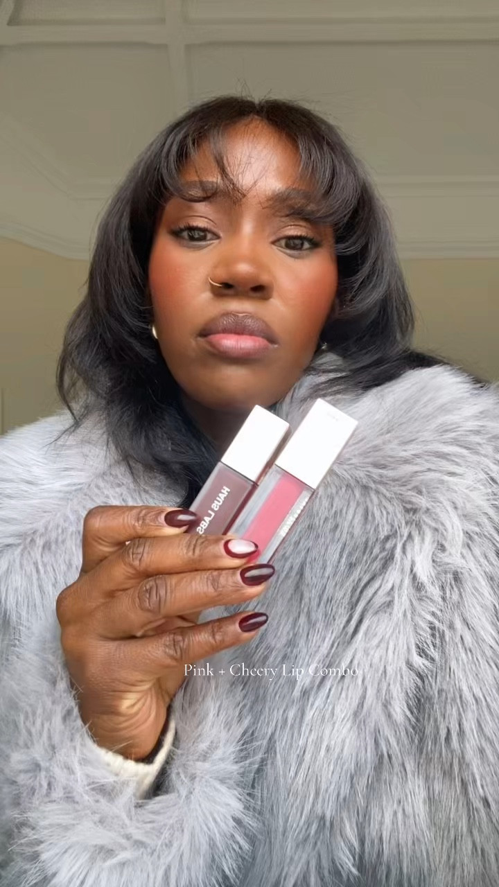 Pink and cherry lip combo 

Fig Haus labs 
24 Maybelline 

#LTKbeauty #LTKuk #LTKeurope