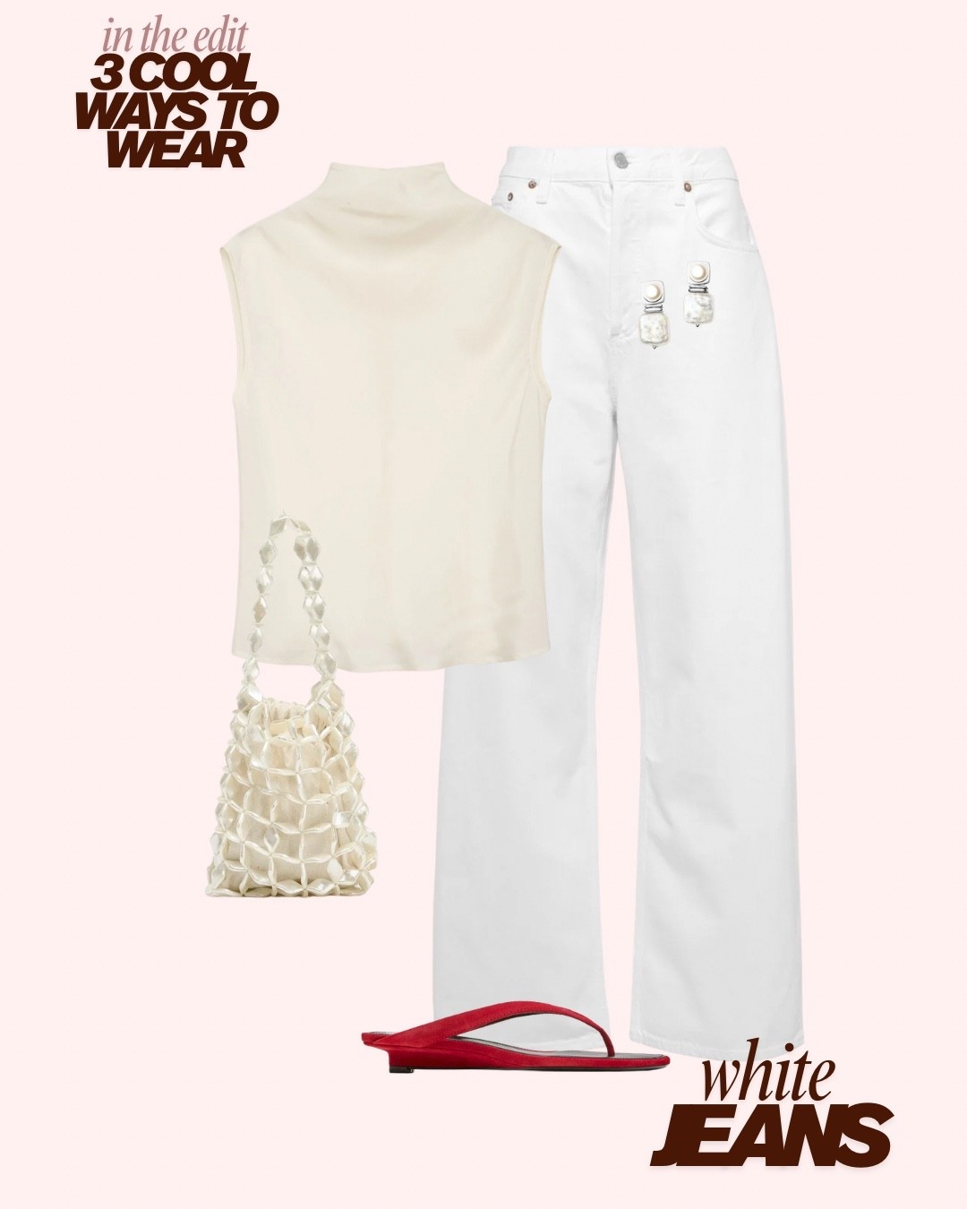 Spring outfits with white jeans 

#LTKstyletip #LTKdatenight #LTKireland