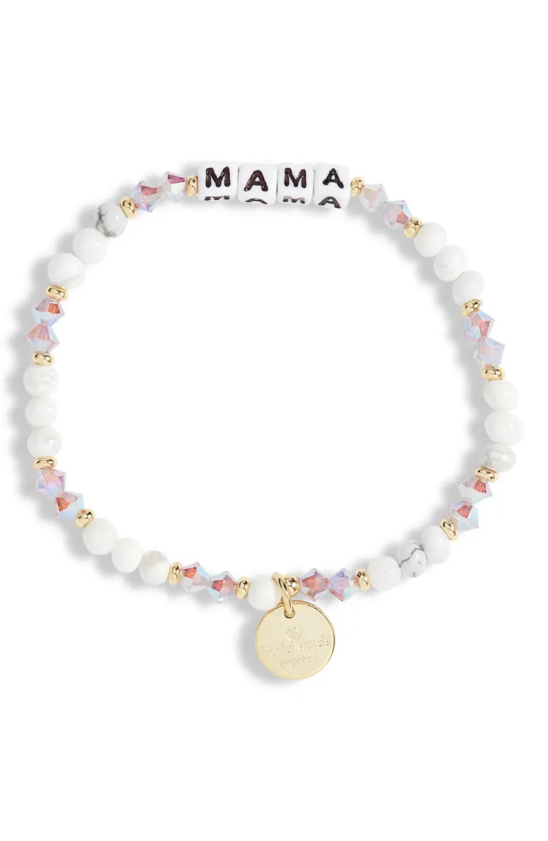 Little Words Project Mama Beaded Stretch Bracelet | Nordstrom | Nordstrom