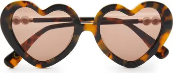 Lele Sadoughi Pearl Sweetheart Sunglasses | Nordstrom | Nordstrom