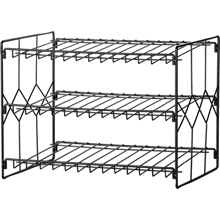 Collections Etc Can Storage Organizer Rack, 3-Tier Storage and Space Saving Pantry or Kitchen Sol... | Walmart (US)