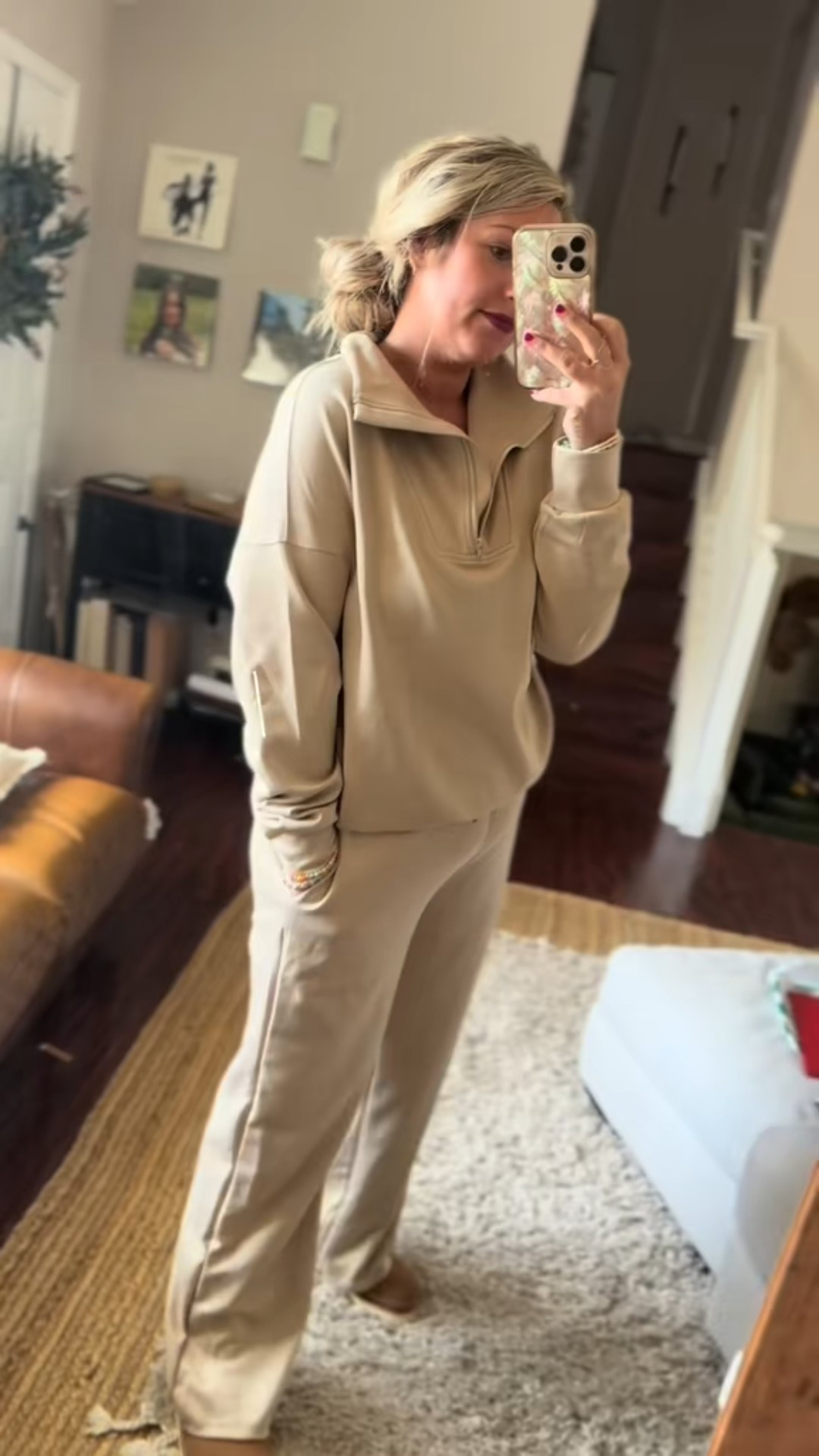 Sporty, comfy, and totally on trend 💕 The Pinspark Women’s Two-Piece Sports Set includes a long-sleeve half-zip sweatshirt and matching pants made for style and comfort. Perfect for workouts, errands, or lounging in confidence — and it comes in multiple colors and sizes! 🩶✨

#LTKHoliday #LTKdayinmylife #LTKGiftGuide