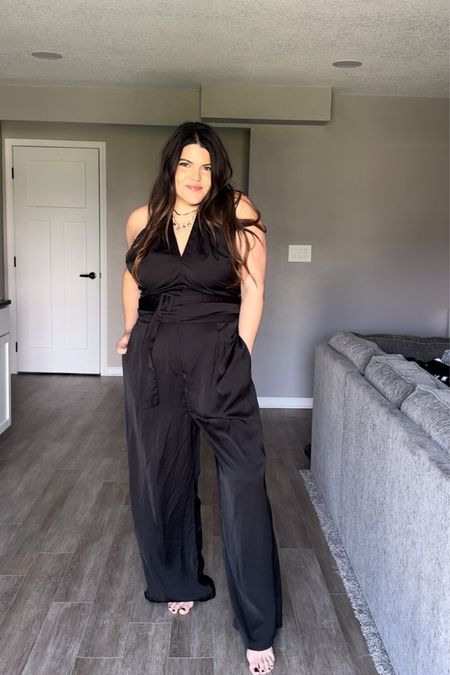 Black jumpsuit perfect for wedding guest dress or special event under $50. 
If you’re just stumbling across my profile and you are midsize, maybe a size 12 or 14 with a thick tummy looking for casual and affordable Mom friendly outfits, you’re in the right place. I hope you all have the best day 🤍💙

#Midsize #WalmartFashion #SpringOutfit #SummerOutfit #MomStyle  

Midsize outfits, midsize teacher outfit, midsize mom outfit, midsize jean shorts, denim shorts, comfortable shorts, linen shorts, spring dress, brunch dress, Mother’s Day dress, wedding guest dress, jumpsuit, midi dress, strapless dress 

#LTKFindsUnder50 #LTKStyleTip #LTKMidsize


#LTKStyleTip #LTKFindsUnder100 #LTKWedding
