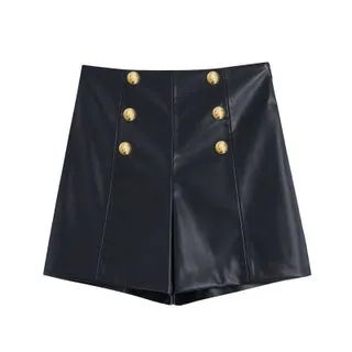 Faux Leather Shorts | YesStyle Global