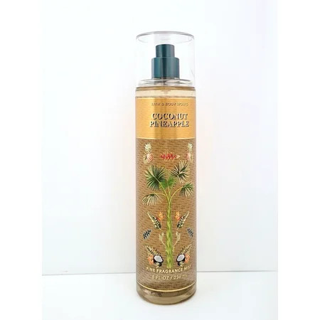 Bath & Body Works Coconut Pineapple Fine Fragrance Body Mist 8 oz | Walmart (US)