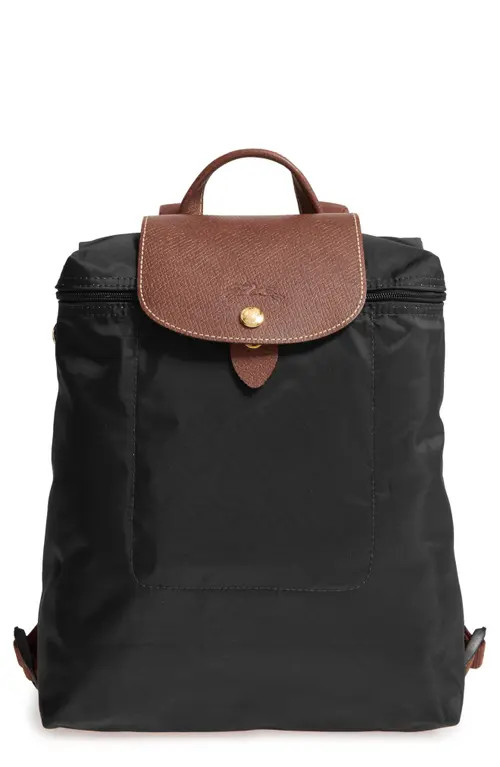 Longchamp Le Pliage Backpack in Black at Nordstrom | Nordstrom