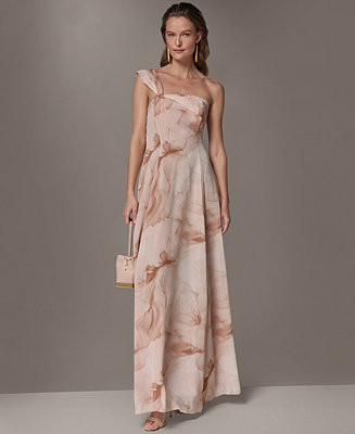 Women's One-Shoulder Ball Gown | Macy's