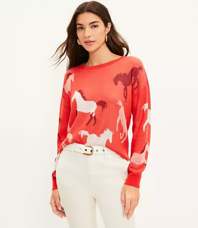 Horse Sweater | LOFT