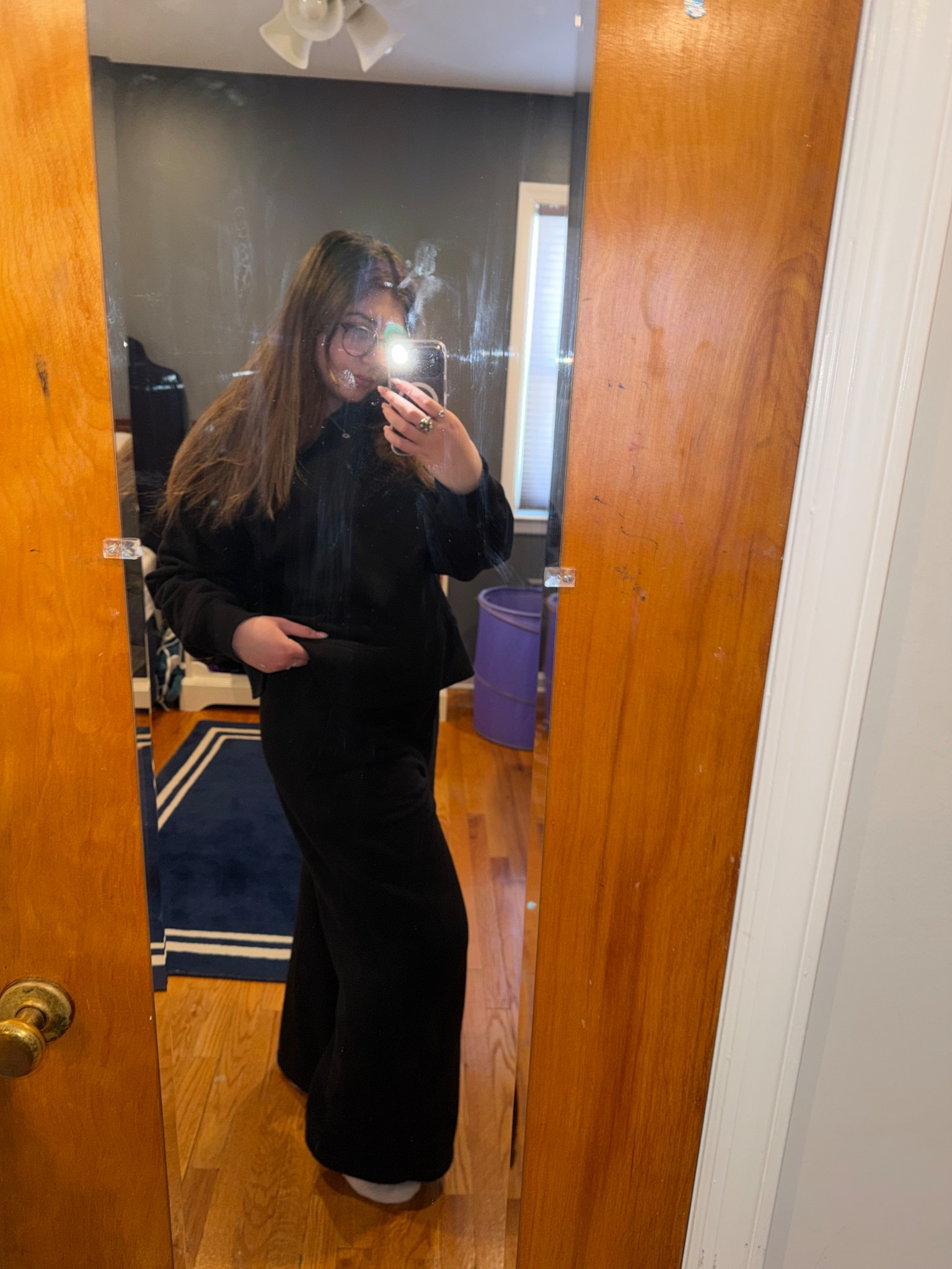 This is my current favorite sweatsuit! So comfy and cozy! 

#LTKdayinmylife #LTKMidsize #LTKSeasonal
