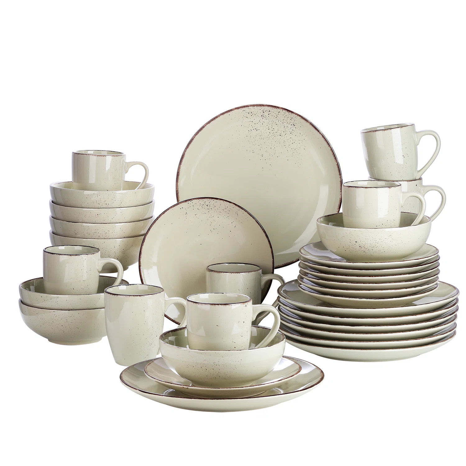 Navia 32 Piece Dinnerware Set - Service for 8 | Wayfair North America