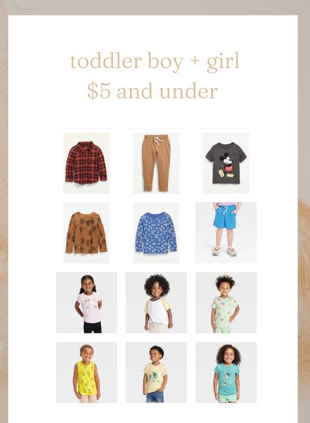 Toddler $5 and under finds!

#LTKkids #LTKfamily #LTKsalealert