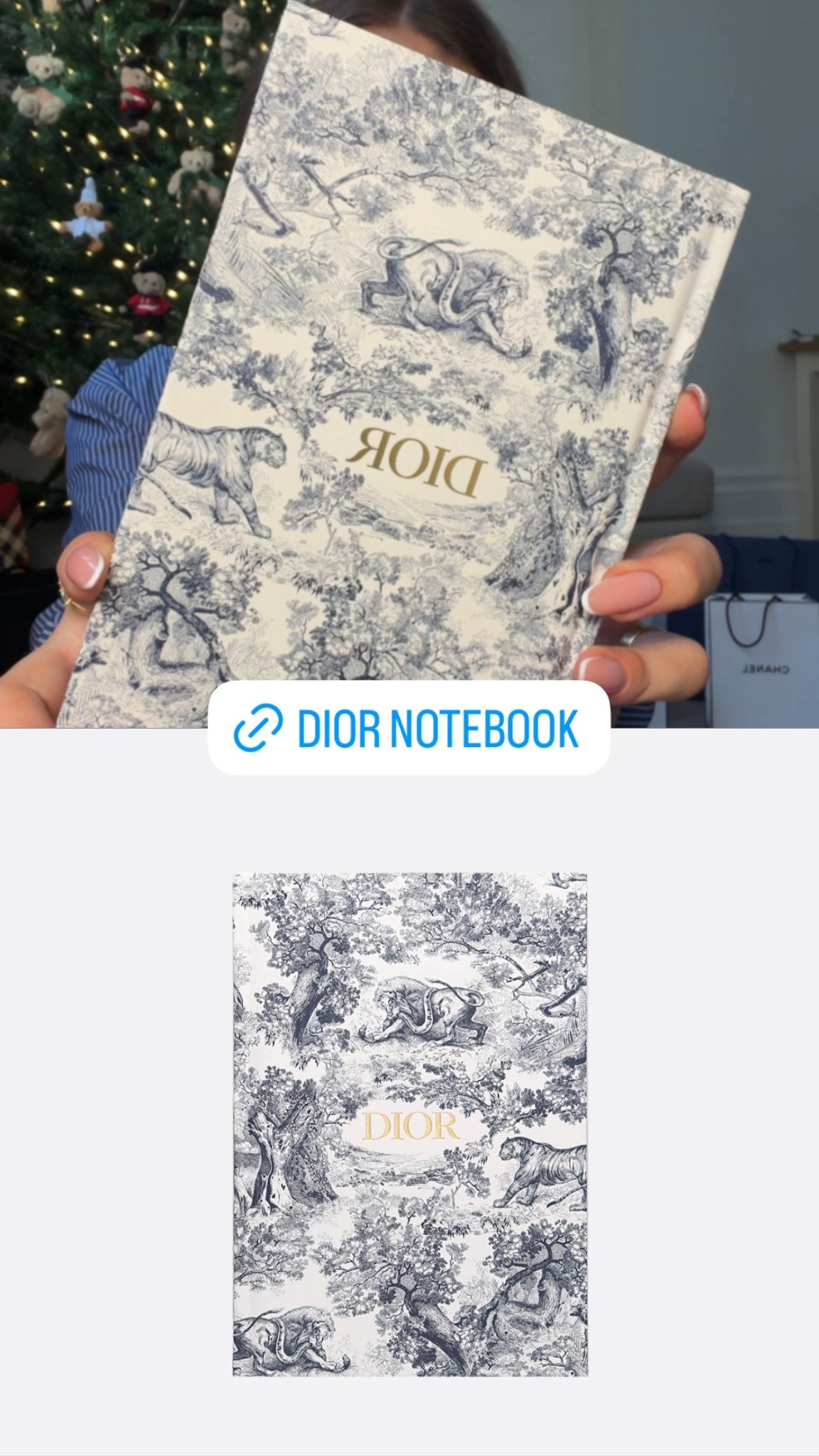 Day 20 - Dior notebook 🤍