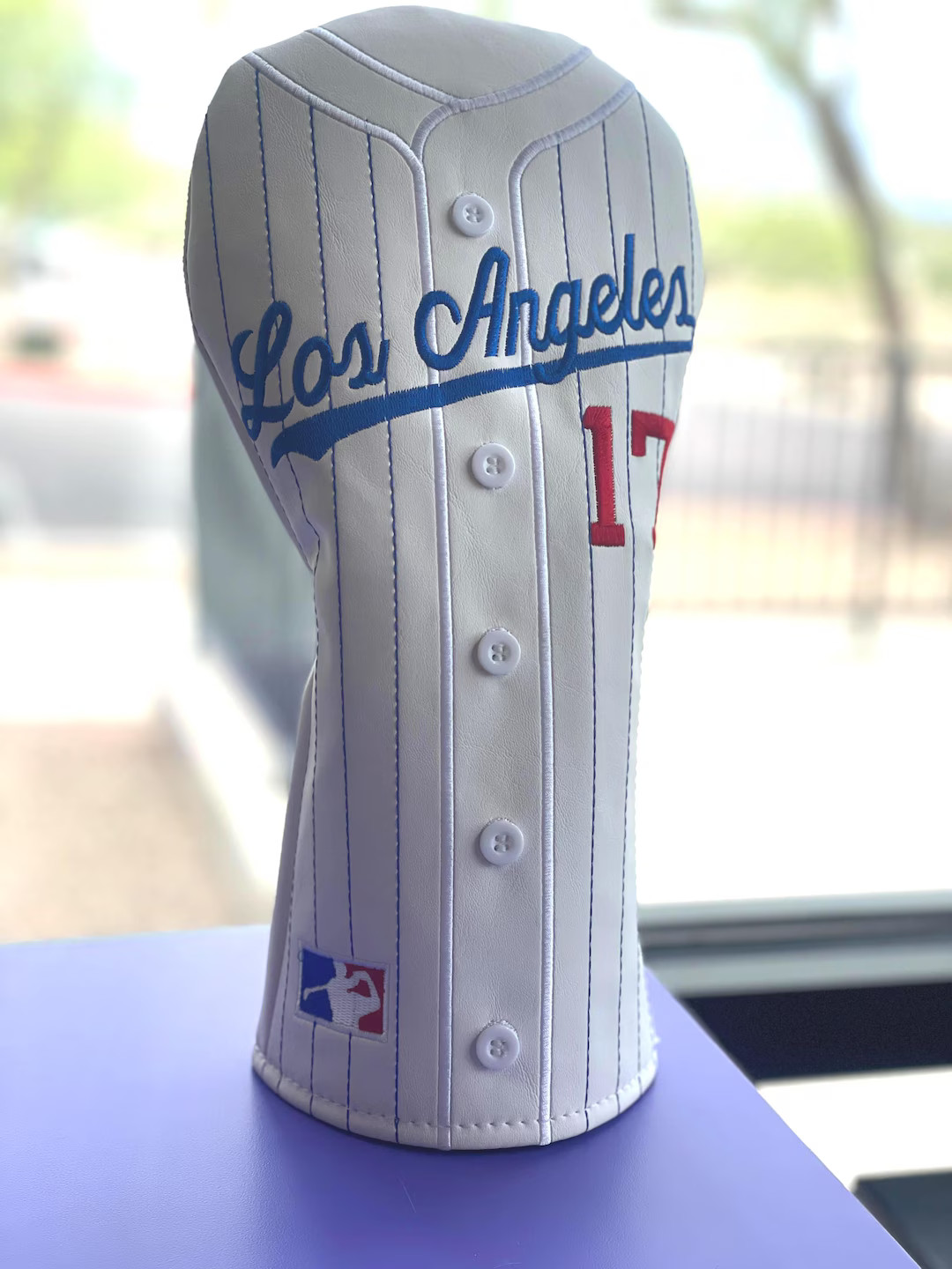 Custom Baseball Jersey Golf Driver Cover, Embroidered Faux Leather | Etsy (US)