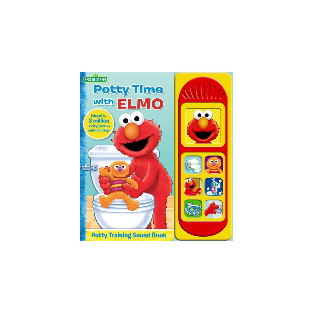 Sesame Street Potty Time with Elmo Sound Book - by Kelli Kaufmann (Board Book) | Target