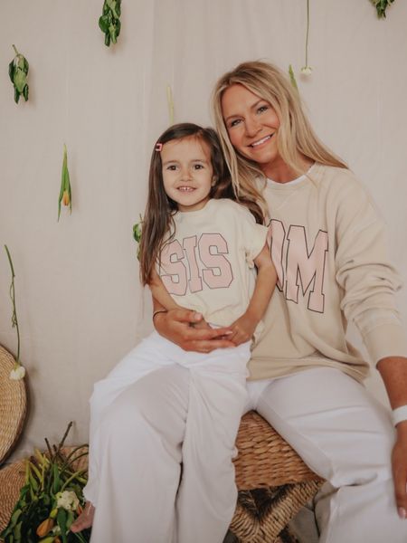 Whether she's a big sis or little sis, she needs this tee to show her love! Better yet, she can match mom in her little blush number! 

#LTKfamily #LTKbaby #LTKkids