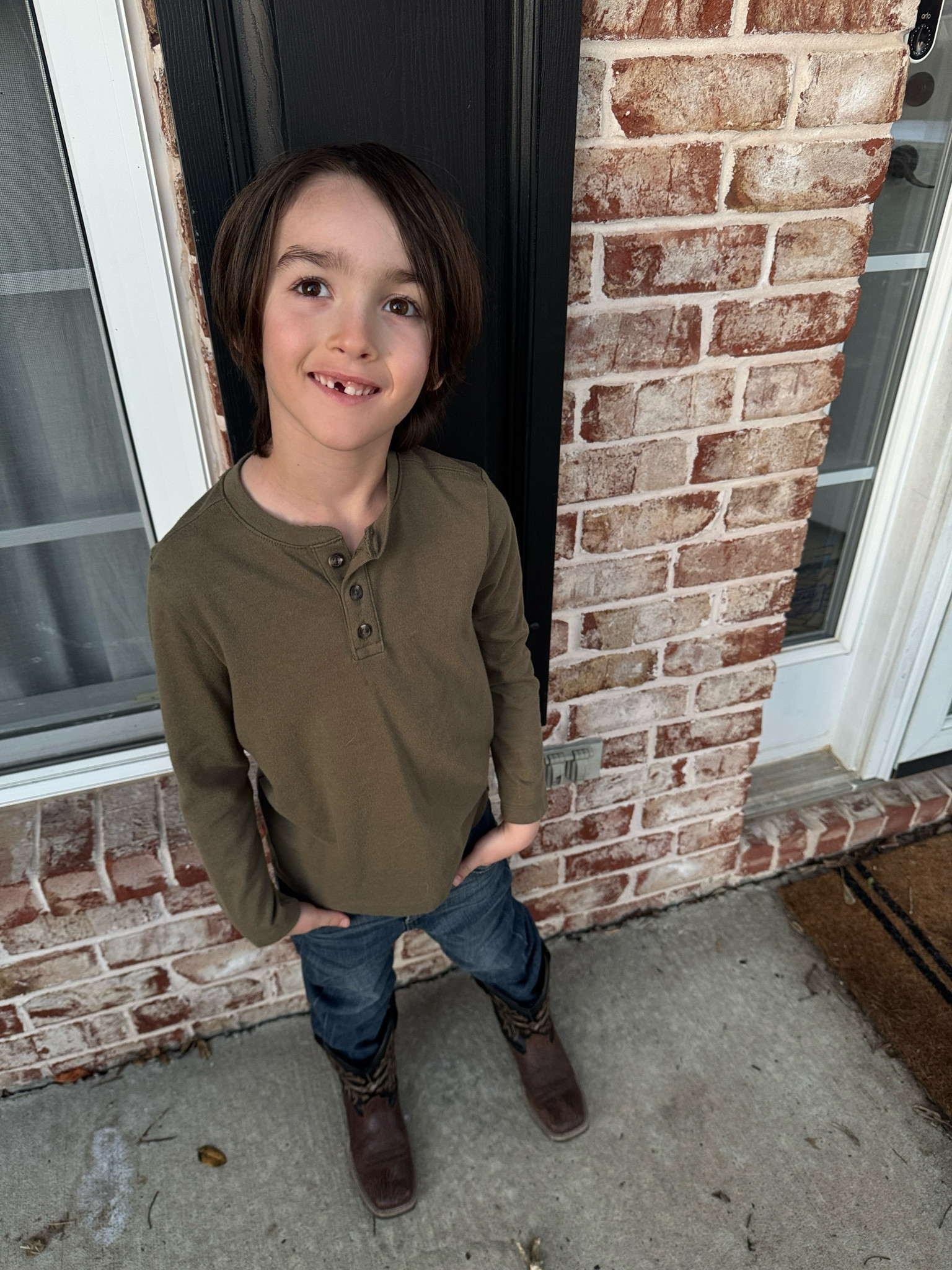 My handsome boy 💚 we love these jeans and cowboy boots if your looking for a nice pair for your boy. 

#kidsfashion #kidoutfits #kidfits #kidclothes #kidootd #boysboots #cowboybootsforkids #kidsboots #kidsjeans #boyoutfits #countryboy #boyclothes

#LTKShoeCrush #LTKKids