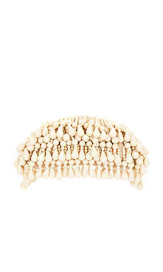 Cult Gaia Jaala Nano Clutch in Sand from Revolve.com | Revolve Clothing (Global)