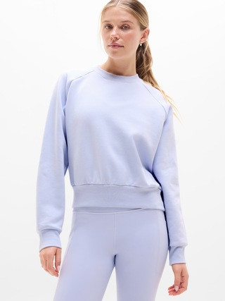 Forever Fleece Relaxed Crew Sweatshirt | Athleta