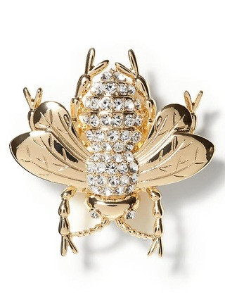 Sparkle Bee Brooch | Banana Republic US