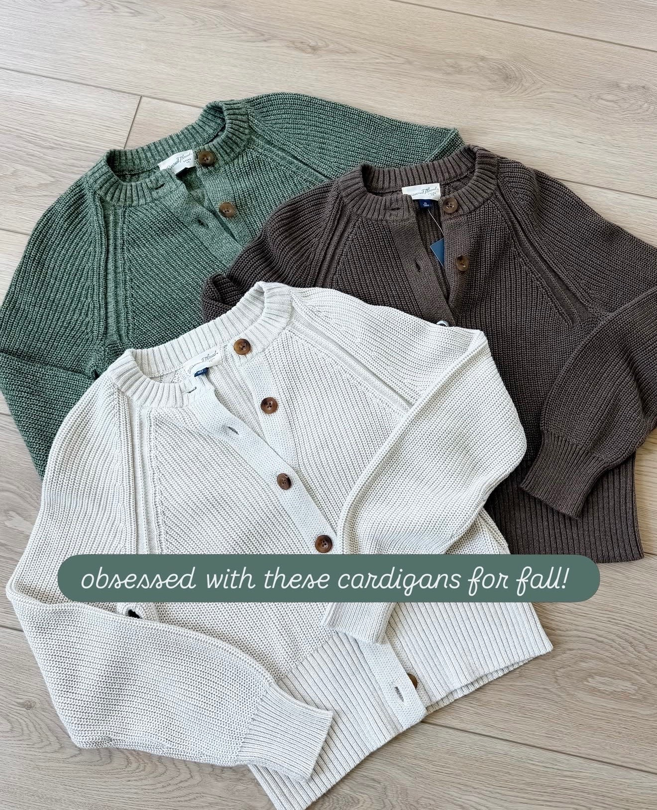obsessed with these cardigans for fall! 🎯👏

#LTKSeasonal #LTKmomlife #LTKootd