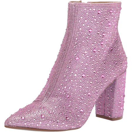 Betsey Johnson Womens Sb-Cady Fashion Boot 6 Pink | Walmart (US)