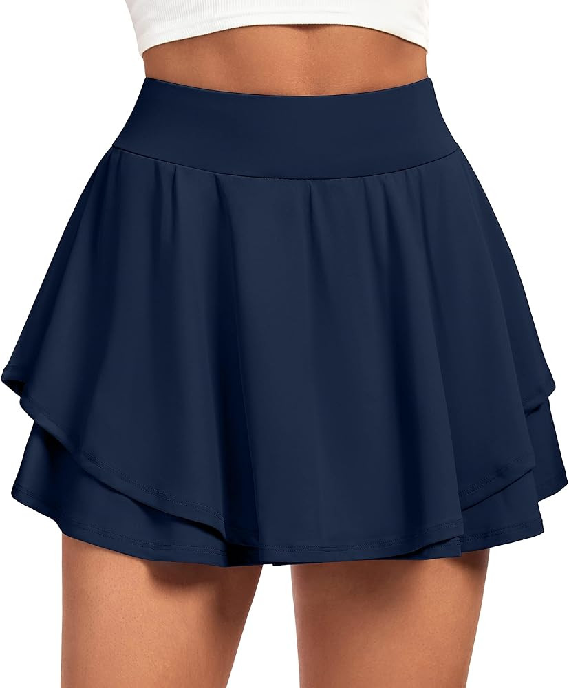IUGA Tennis Skirts for Women with Pockets Shorts Athletic Golf Skorts Skirts for Women High Waist... | Amazon (US)