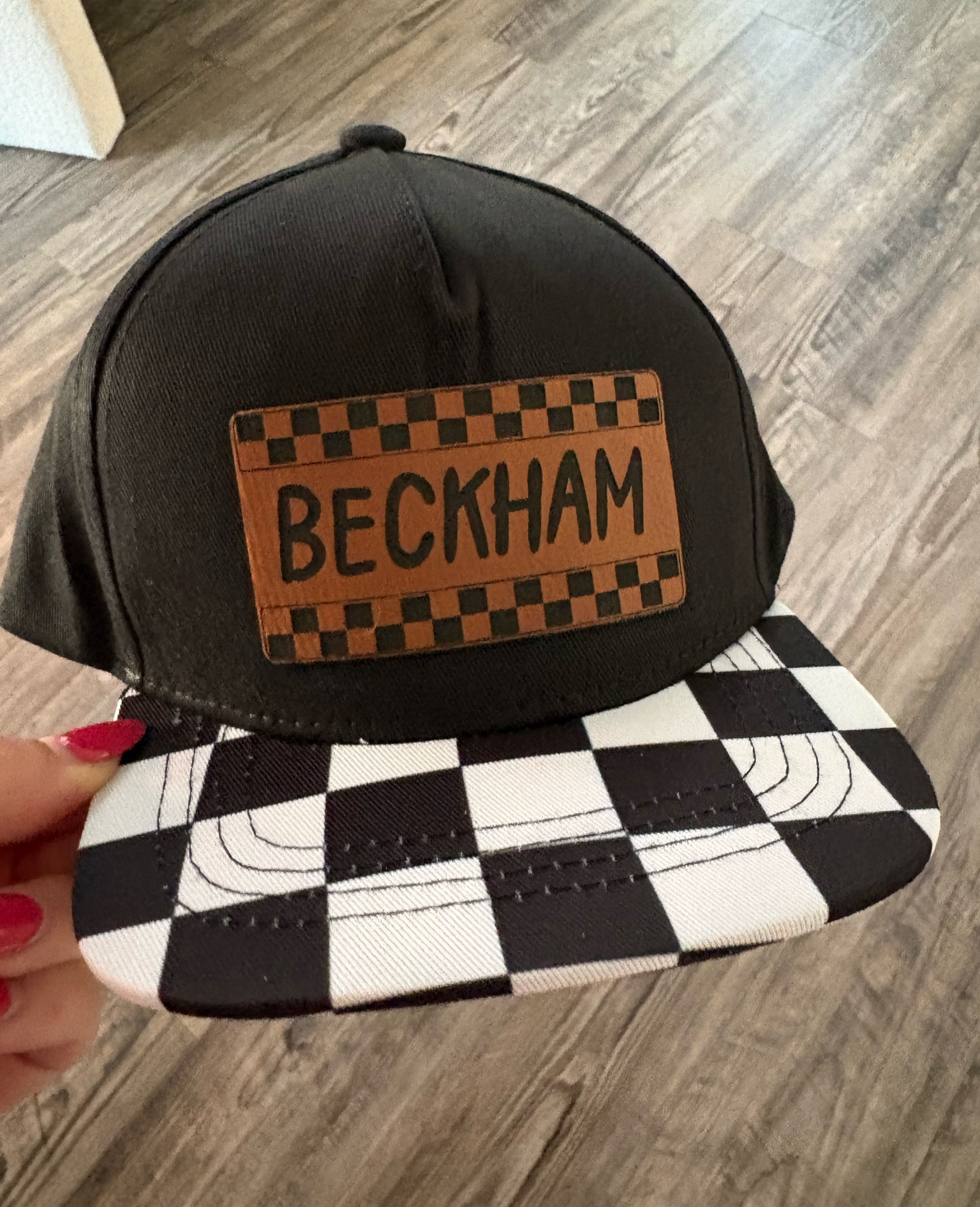 The cutest little baby and toddler hat! So cute for a first birthday party 

#toddlerboy #babyboy #firstbirthday #checkeredhat 

#LTKKids #LTKFamily #LTKHoliday