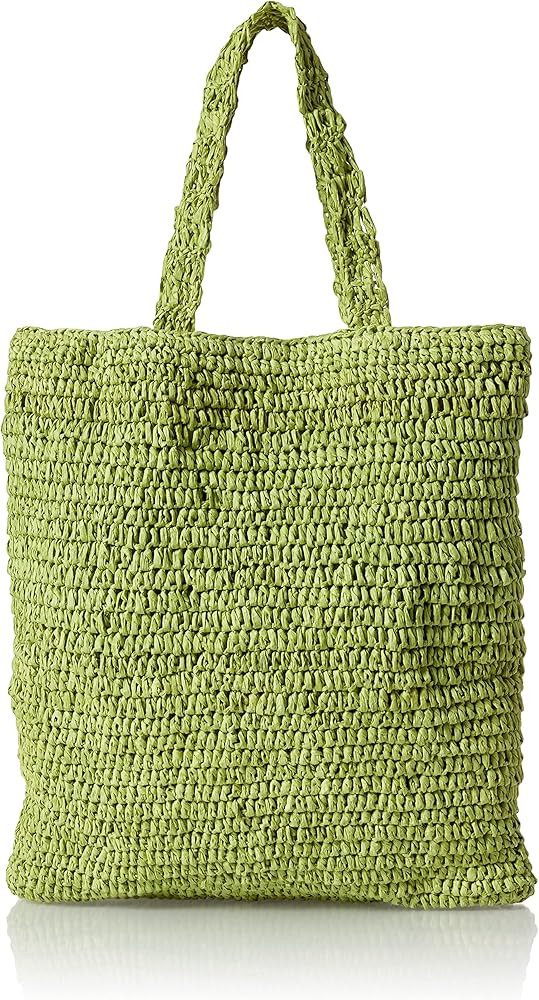 The Drop Women's Ealga Flat Handle Straw Tote | Amazon (US)
