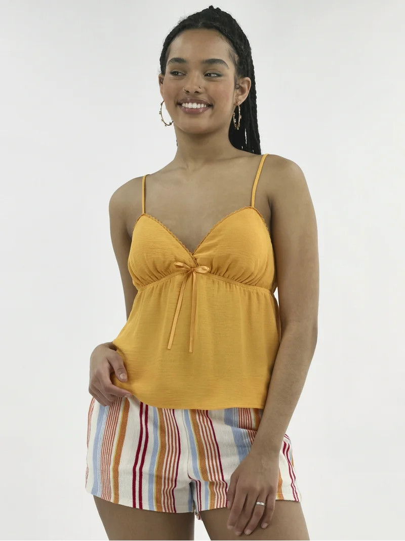 No Boundaries Babydoll Tank Top, Women's | Walmart (US)
