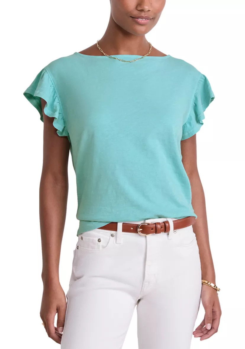 Women's Flutter Sleeve T-Shirt | Belk