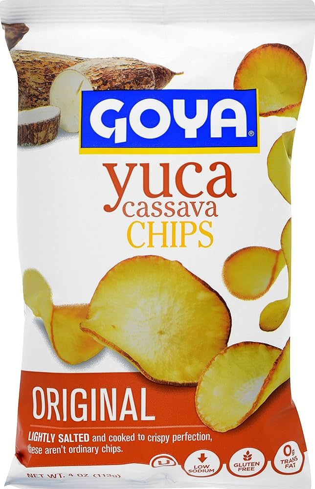 Goya Yuca Cassava Chips, 4 oz | Amazon (US)