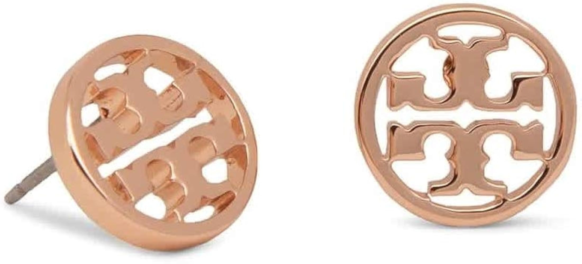 Tory Burch Women's Logo Circle Stud Earrings | Amazon (US)