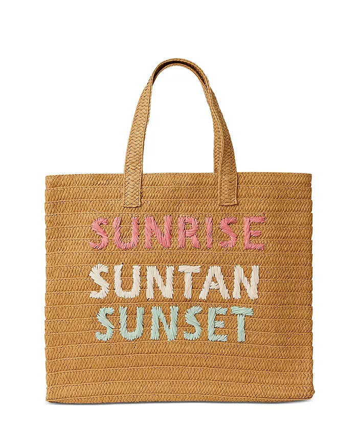 Sunrise/Sunset Straw Tote | Bloomingdale's (US)
