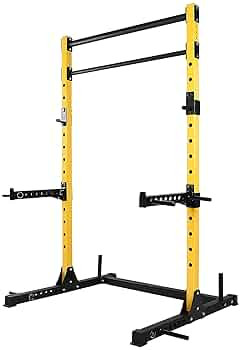 HulkFit Multi-Functional Adjustable Pro Series Power Cage Weight Rack, Squat Rack for Home Gym wi... | Amazon (US)