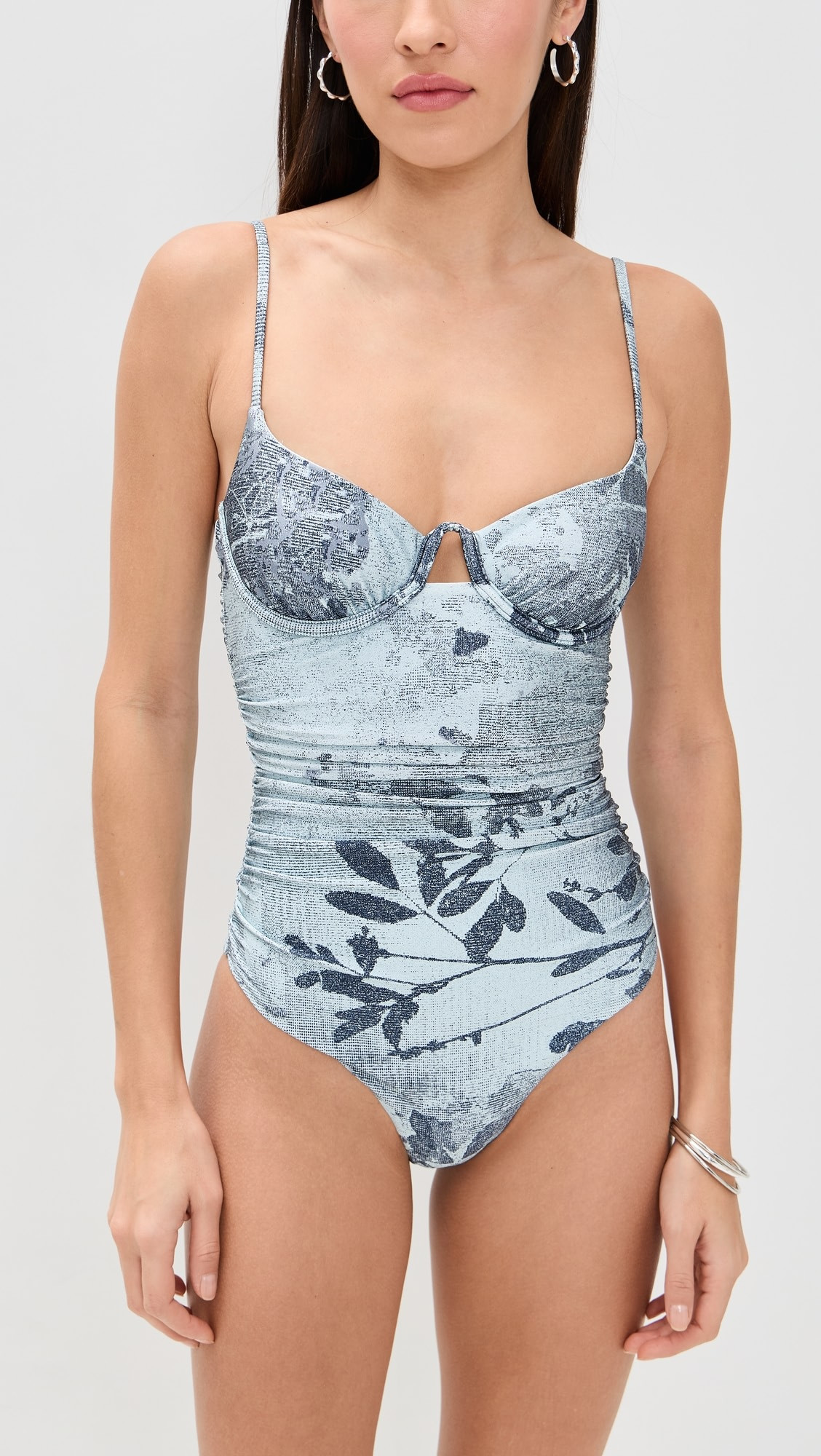 Laine Ruched One Piece | Shopbop