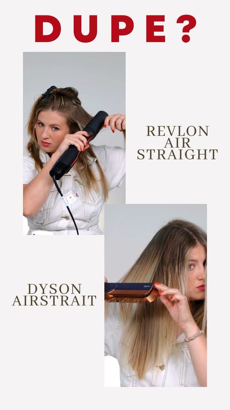 Is the Revlon Air Straight a good dupe for the Dyson AirStrait?

#LTKbeauty