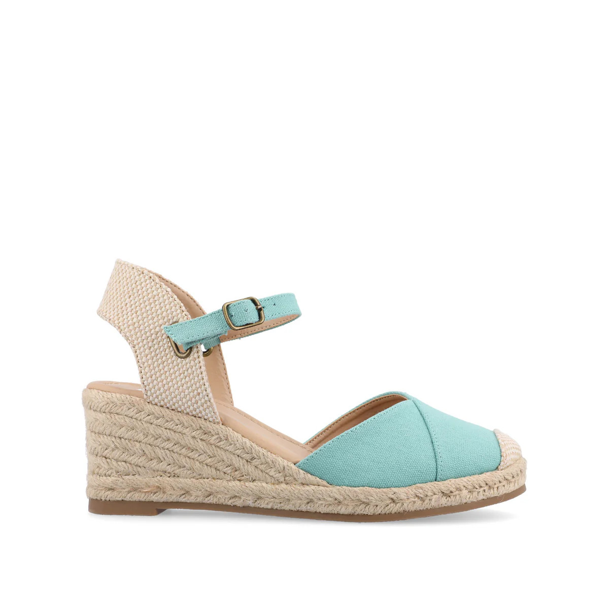 ASHLYN ESPADRILLE WEDGE SANDALS IN WIDE | Journee Collection