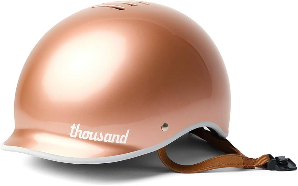 Thousand Heritage 1.0 Adult Bike Helmet; The Original Low Profile Retro Commuter Cycling Helmet S... | Amazon (US)