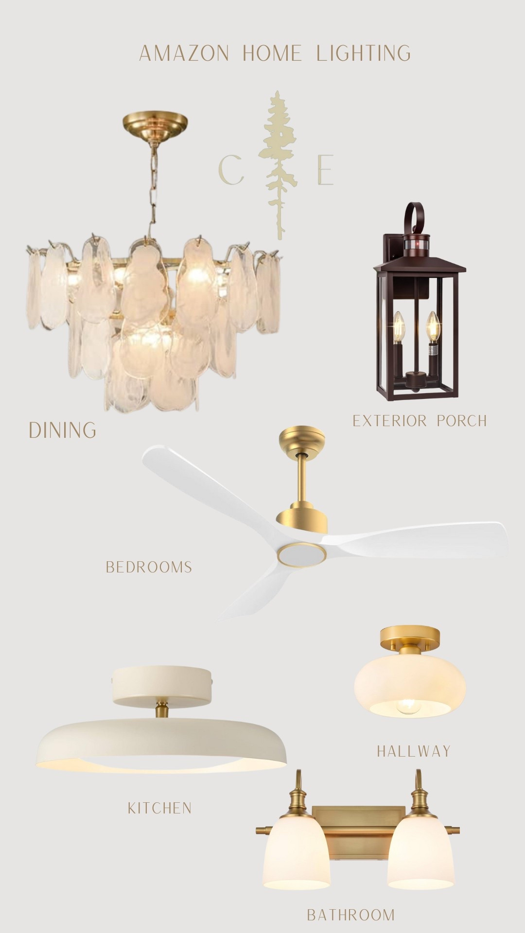 Amazon Lighting to update your home on a budget 