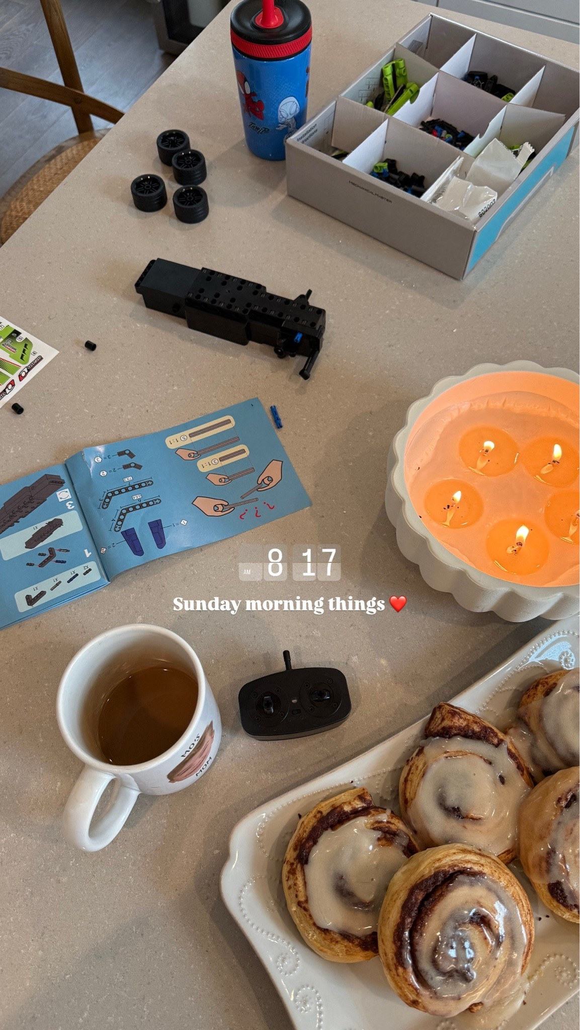 Sunday morning things ❤️ I love a slow Sunday morning! Building with my guy 🏎️

Amazon, Target, candle, home decor, kids building toys, boys gift ideas, stem gifts, lego remote control car, coffee mug, personalized coffee mug, face mug, cinnamon rolls

#LTKdayinmylife #LTKmomlife #LTKmorningroutine
